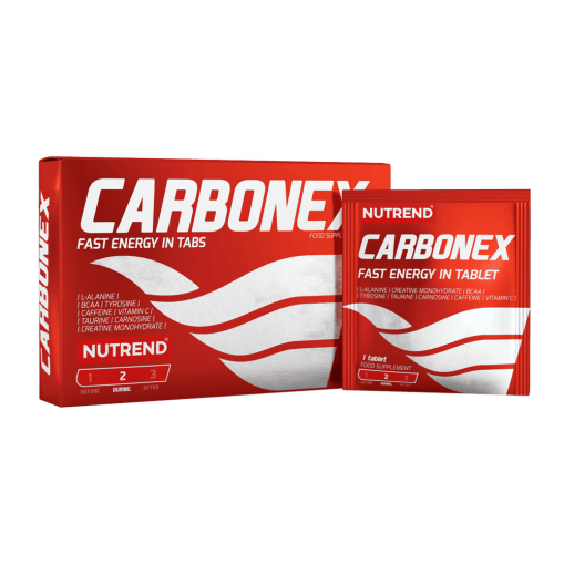 NUTREND Carbonex 12 таблетки - Енергийни ефервесцентни таблетки
