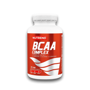 NUTREND BCAA Complex 120 капсули - BCAA с витамини B1 и B6 NUTREND BCAA Complex 120 капсули - BCAA с витамини B1 и B6