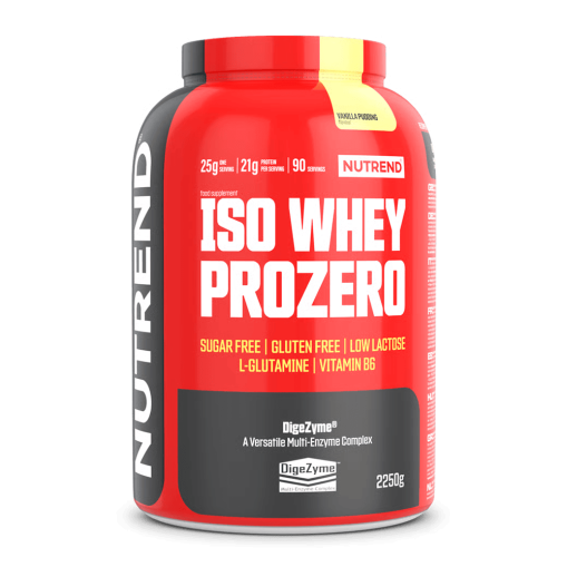 Nutrend Iso Whey Prozero 2250 г - Суроватъчен протеин изолат Nutrend Iso Whey Prozero 2250 г - Суроватъчен протеин изолат