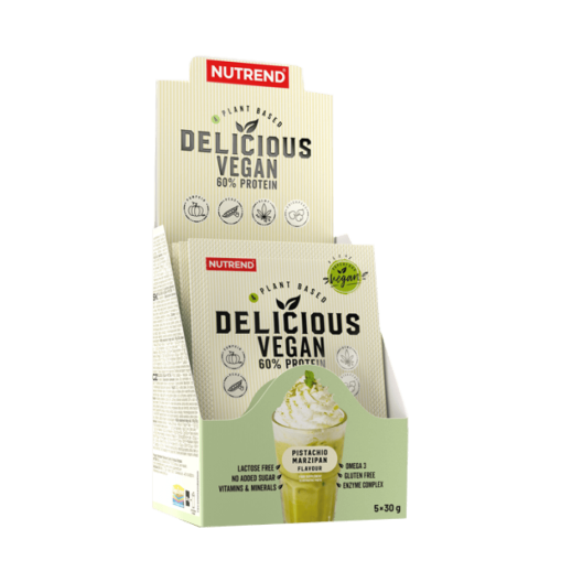 NUTREND Delicious Vegan Protein 5 сашета х 35 гр - Веган протеин саше