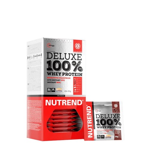 NUTREND Deluxe 100% Whey 20 х 30 гр - Суроватъчен протеин
