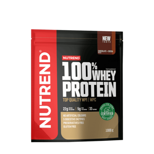 NUTREND 100% Whey Protein 1000 гр.  - Суроватъчен протеин