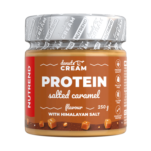 NUTREND Denuts Cream Protein Salted Caramel 250 гр - Протеинов крем за мазане