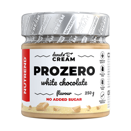 NUTREND Denuts Cream Prozero White chocolate 250 гр.  - Тахани