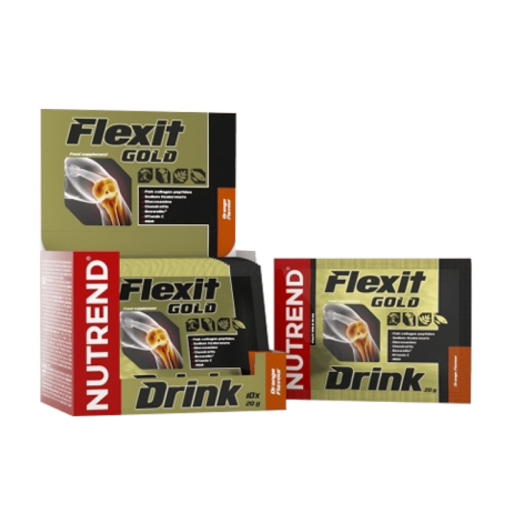 NUTREND Flexit Gold Drink 10 сашета х 20 гр. - Комплекс За Стави И Сухожилия