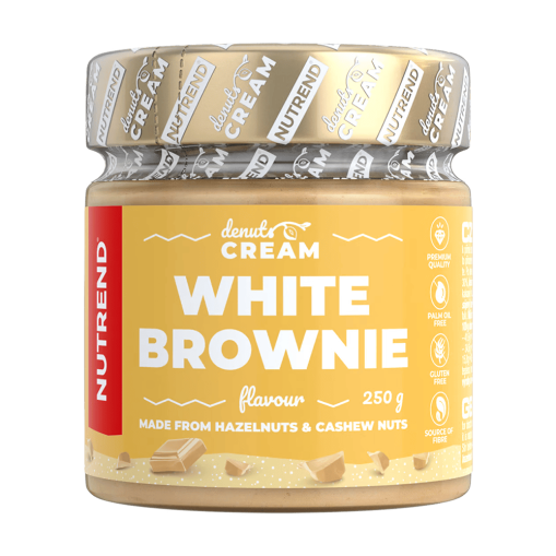 NUTREND Prozero Cream 250 гр бяло брауни - Протеинов крем за мазане