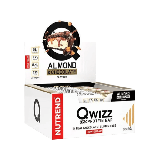 NUTREND Qwizz Protein Bar 12 х 60 гр - Протеинови барове NUTREND Qwizz Protein Bar 12 х 60 гр - Протеинови барове