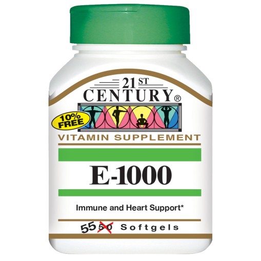 Витамини > Натурален Витамин Е 1000 IU 55 Дражета