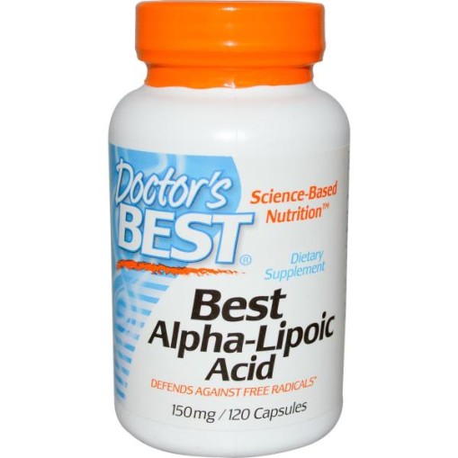 Здравословни добавки > Doctor s Best Alpha-Lipoic Acid 150mg