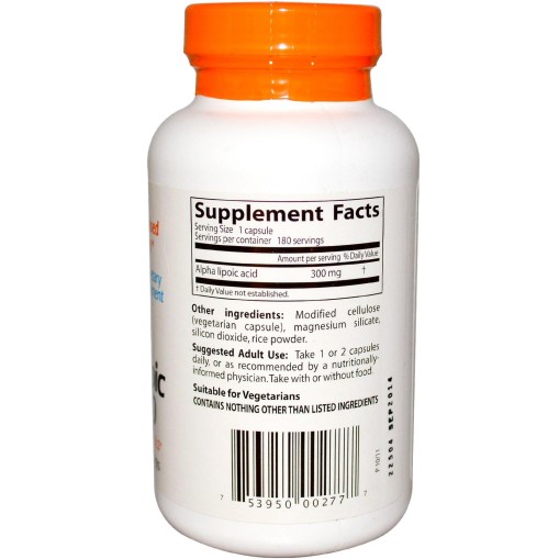 Doctor`s Best Best Alpha-Lipoic Acid 300, 300 mg - Здравословни добавки - Doctor s Best Здравословни добавки > Doctor`s Best Best Alpha-Lipoic Acid 300, 300 mg