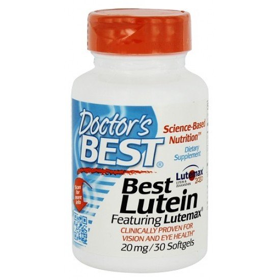 Doctor's Best Best Lutein 20 mg 