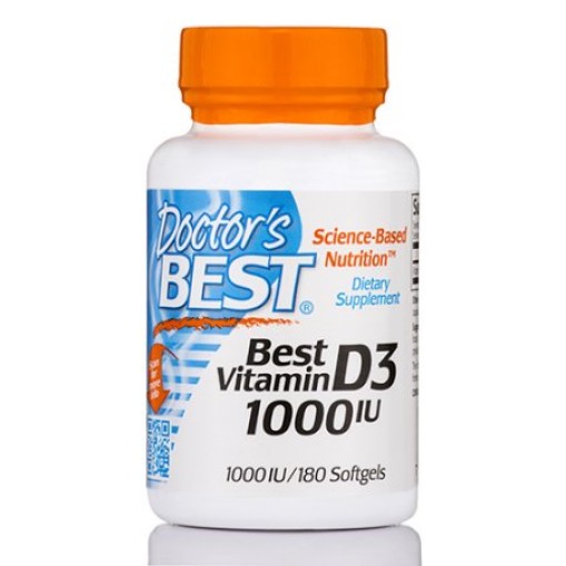 Витамини > Doctor`s Best Best Vitamin D3 1000 IU