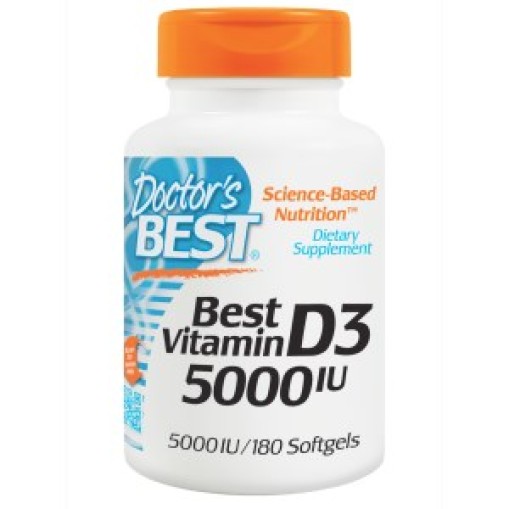 Витамини > Doctor s Best Best Vitamin D3 5000 IU