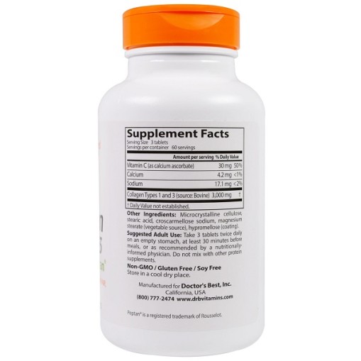 Doctor s Best Best Collagen Types I and III - Здравословни добавки - Doctor s Best Здравословни добавки > Doctor s Best Best Collagen Types I and III