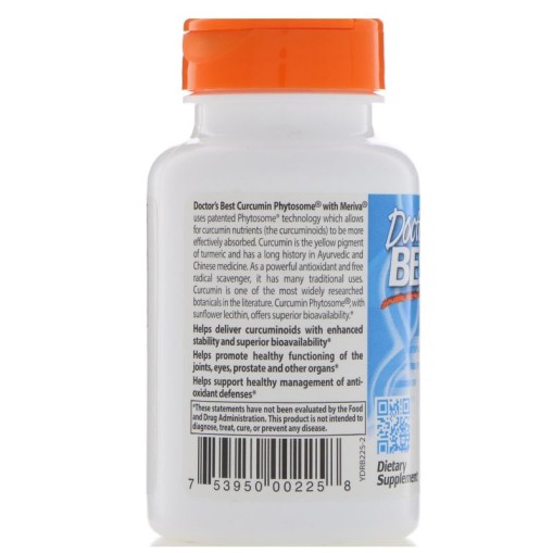 Стави и кости > Doctor s Best Curcumin Phytosome Meriva 500 mg