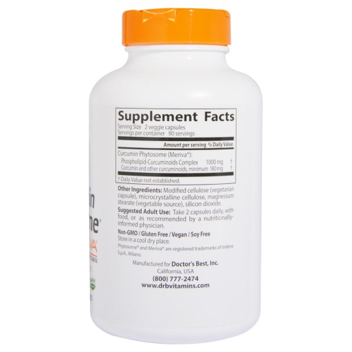 Стави и кости > Doctor s Best Curcumin Phytosome Meriva 500 mg