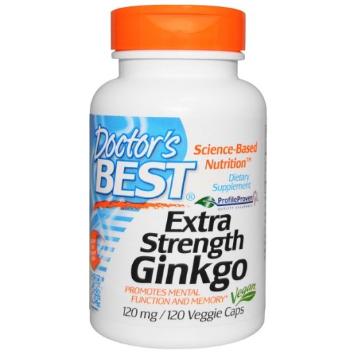Стимулиращи мисловната дейност > Doctor s Best Extra Strength Ginkgo