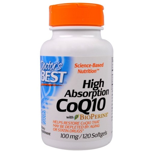 Здравословни добавки > Doctor s Best High Absorption CoQ10 with BioPerine 100mg
