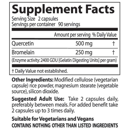 Ензими > Doctor s Best Quercetin Bromelain 750 mg