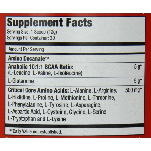 Musclemeds Amino Decanate - Аминокиселини в свободна форма - Musclemeds Аминокиселини в свободна форма > Musclemeds Amino Decanate