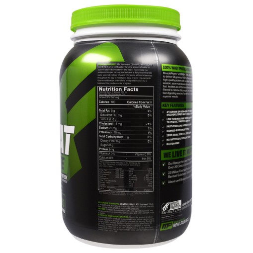 Musclepharm Combat 100 Isolate - Протеини - Musclepharm Протеини > Musclepharm Combat 100 Isolate