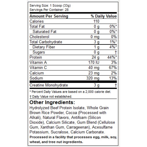 Протеини > Muscletech Platinum Beef Protein