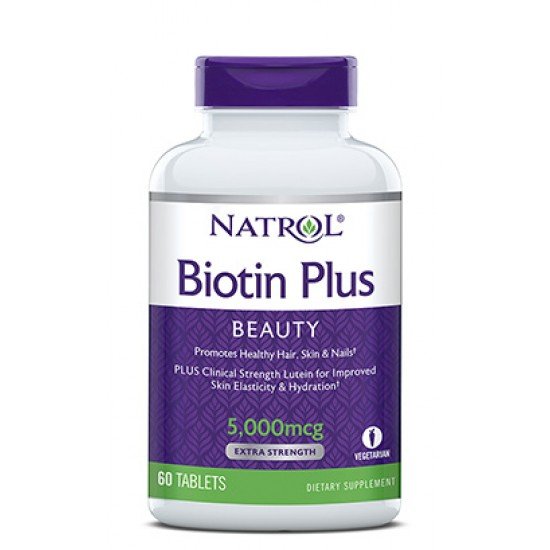 Natrol Biotin Plus Lutein