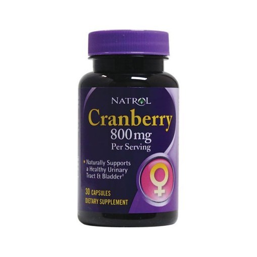 Растителни Екстракти > Natrol Cranberry 800mg (Червена боровинка)