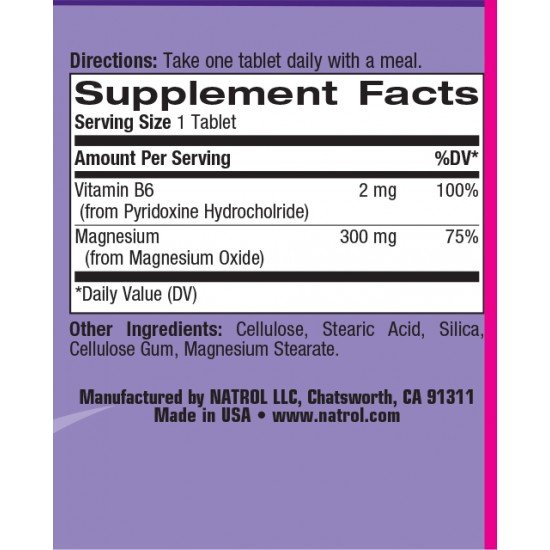 Natrol MagniFlex (Magnesium + Vitamin B6)