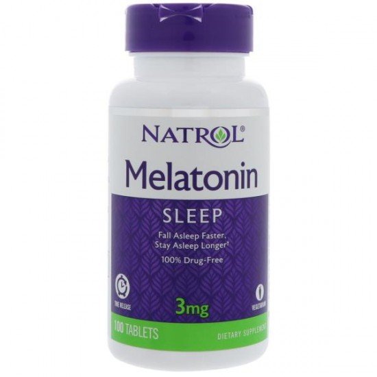 Natrol Melatonin 3mg Time Release