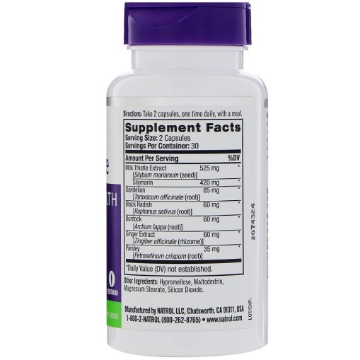 Растителни Екстракти > Natrol Milk Thistle Advantage