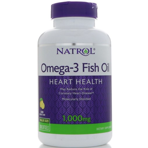Омега Мастни Киселини > Natrol Omega-3 Fish Oil 1000mg