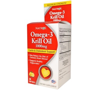 Natrol Omega-3 Krill Oil 1000 mg Natrol Omega-3 Krill Oil 1000 mg