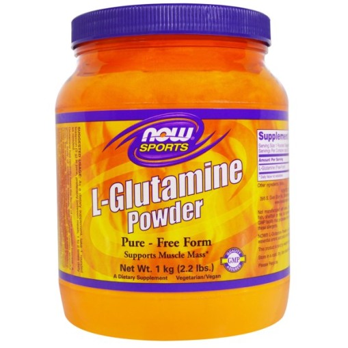 Аминокиселини в свободна форма > Now Foods Glutamine Powder