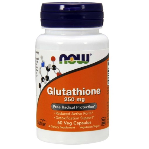 Аминокиселини в свободна форма > Now Foods L-Glutathione 250 мг
