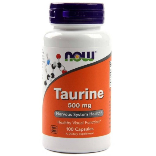 Аминокиселини в свободна форма > Now Foods Taurine 500 мг
