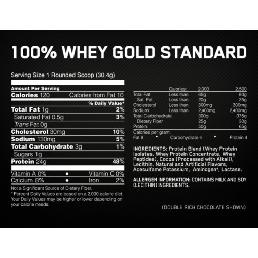 Optimum Nutrition 100 Whey Gold Standard - Протеини - Optimum Nutrition Протеини > Optimum Nutrition 100 Whey Gold Standard