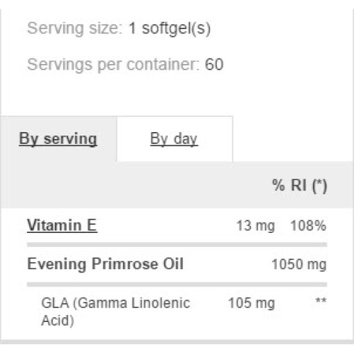  > Prozis Foods Evening Primrose Oil 1050mg
