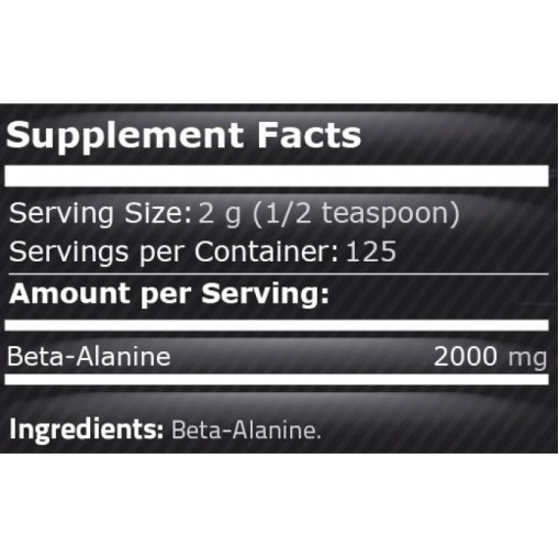 Pure Nutrition Beta-Alanine Powder - Аминокиселини - Pure Nutrition Аминокиселини > Pure Nutrition Beta-Alanine Powder
